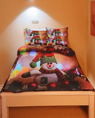 Royalfashion Weihnachtsbettwäscheset 160x200 komplett 3-TEILE