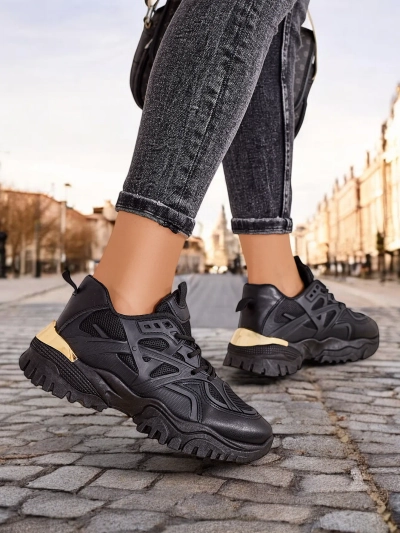Royalfashion Sportliche Damen-Sneaker Settset
