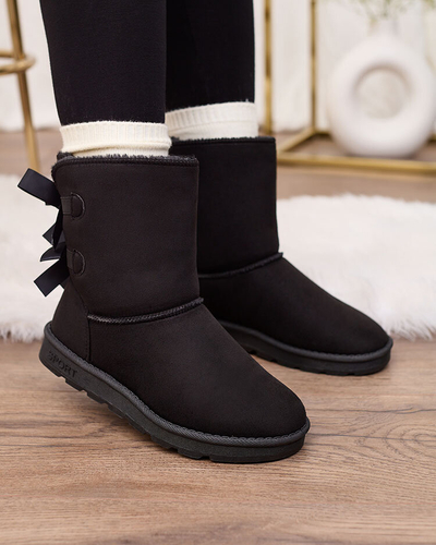 Royalfashion Damenstiefel a'la Schneestiefel in schwarz Aerfifi