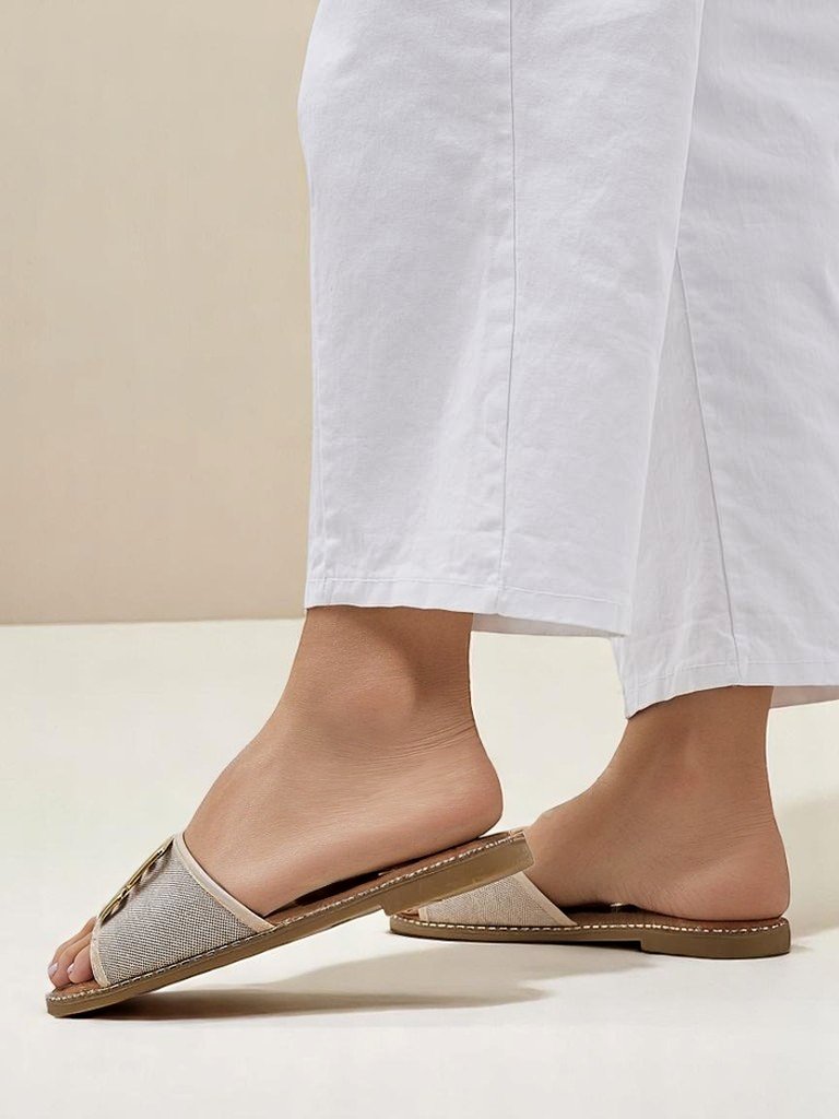 Royalfashion Damen-Hausschuhe mit flacher Sohle Rorole