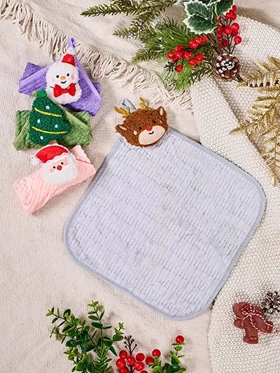 Royalfashion Weihnachts-Handtuch-Set Frohe Weihnachten