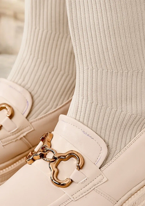 Royalfashion Жіночі чоботи-сліпони вище коліна Rufies