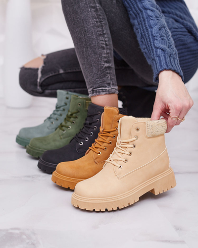 Royalfashion Damen Trapper Karamellia