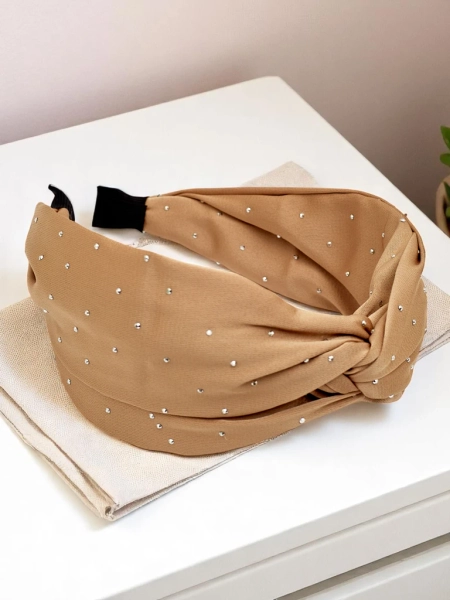 Royalfashion Haarband mit Strasssteinen Shine Twist