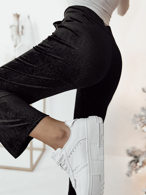 Royalfashion Брюки з вельветової тканини темно-коричневого кольору для жінок