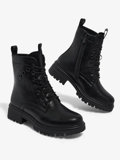 Öko-Leder Stiefeletten