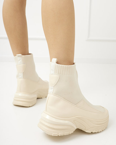 Beige Sport-Sneaker für Damen Berida - Footwear