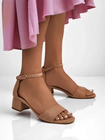 Royalfashion Damen Sandalen mit niedrigem Absatz SoftHeels