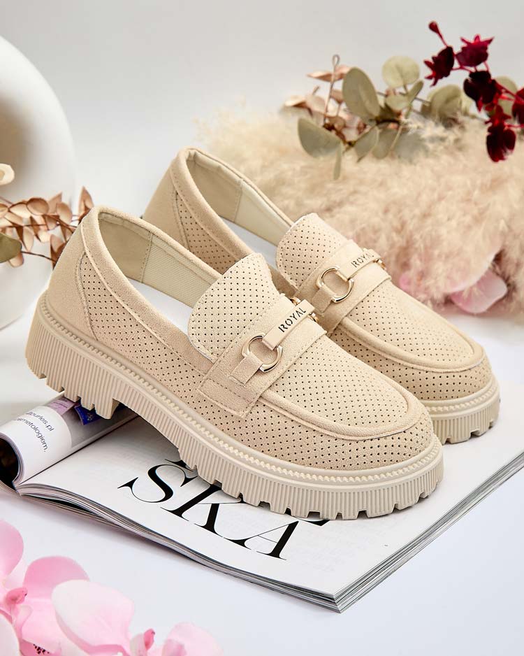 Royalfashion Damen Mokassins Oyrall