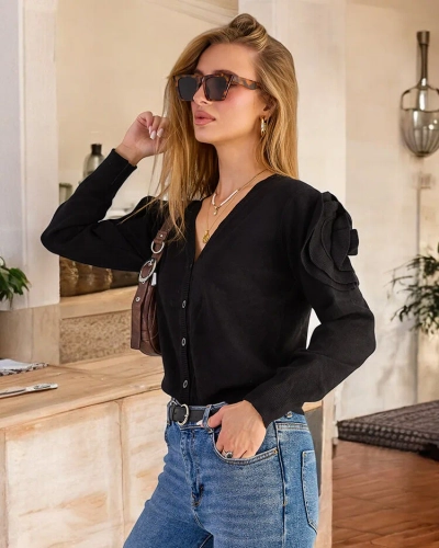Royalfashion Unbuttoned Women's Sweater