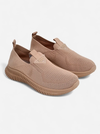 Royalfashion Damen Stoff Slipper Sportschuhe Serra