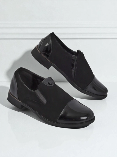 Aurelia Nero – elegante Royalfashion Damen Halbschuhe aus mattem Leder