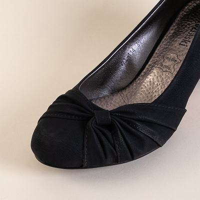 Schwarze Nicolas Keilabsätze für Damen - Schuhe