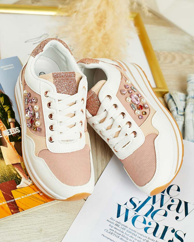 Royalfashion Sportliche Damen-Sneaker auf Koturna Roenna