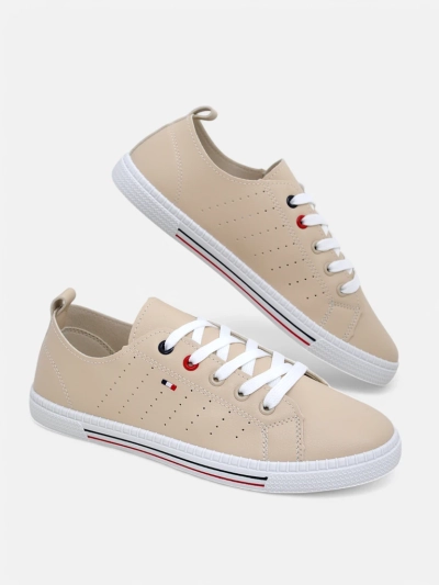 Royalfashion Damen Sneakers aus Eco-Leder Keopsa