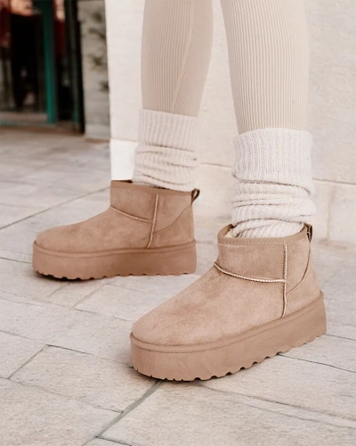 Royalfashion Kurze Schneestiefel für Frauen Alalla