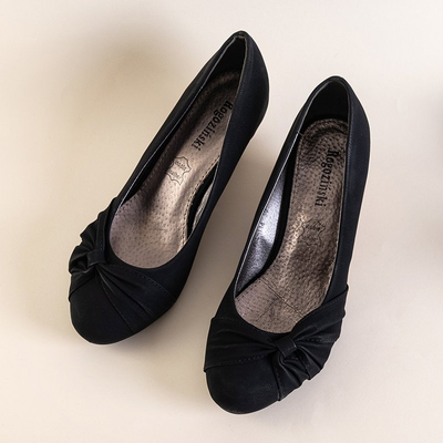 Schwarze Nicolas Keilabsätze für Damen - Schuhe