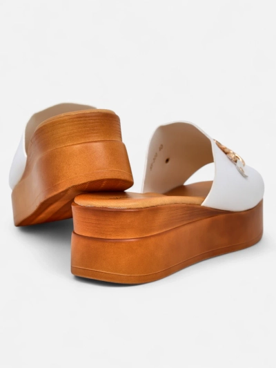 Royalfashion Damensandalen mit Keilabsatz Dalimma