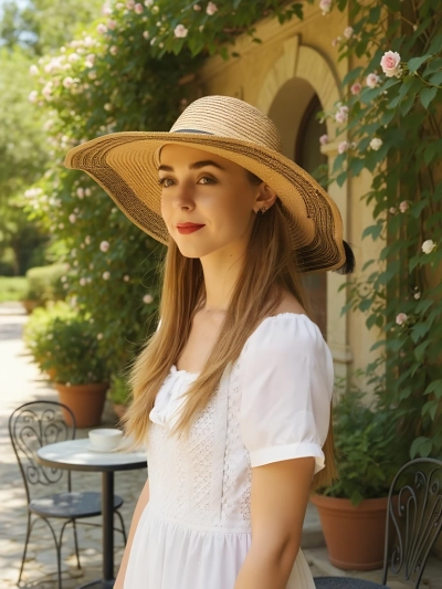 Royalfashion Damen-Strohhut Rionnav