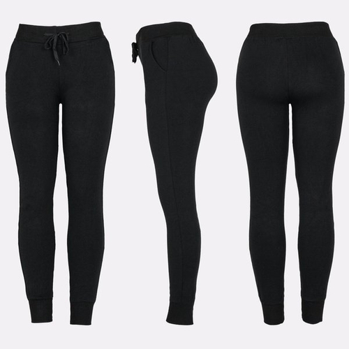 Чорні бавовняні кофти - Штани 1