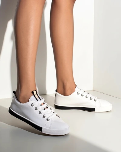 Royalfashion Damen durchbrochene Turnschuhe Tareb