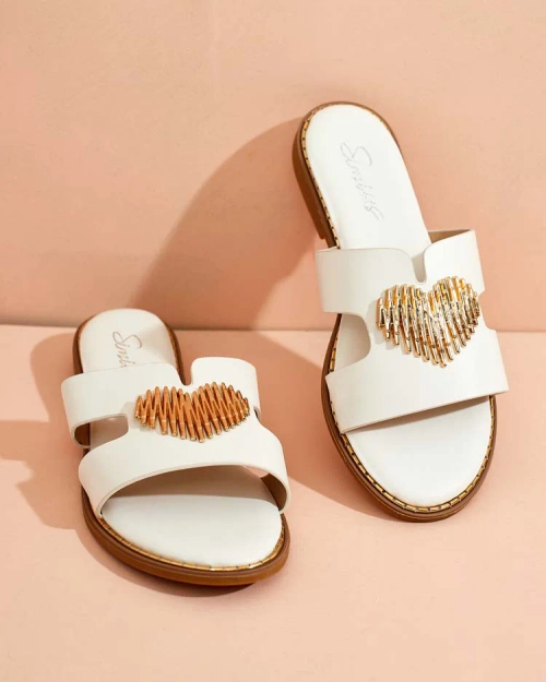 Royalfashion Жіночі шльопанці Olis на плоскій підошві