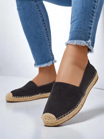 Royalfashion Damen Eco-Suede Espadrilles Loroles