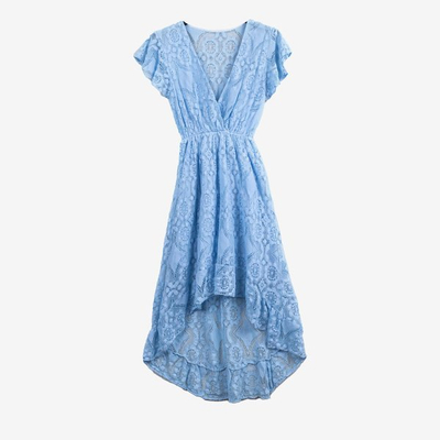 Blaues Spitzenkleid - Kleider 1