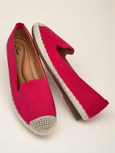 Royalfashion Damen-Espadrilles aus Öko-Wildleder Bombei