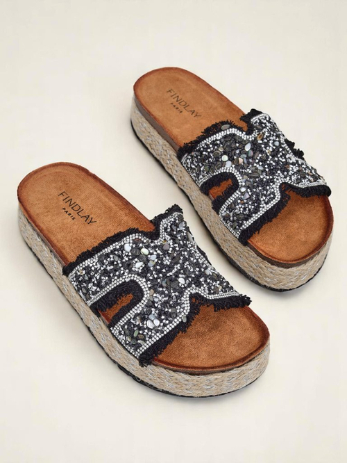 Royalfashion Жіночі тапочки з прикрасами Candy Candy