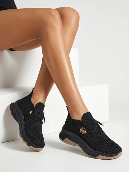 Royalfashion Slip-on Damen-Sportschuhe aus Textilgewebe Teletta