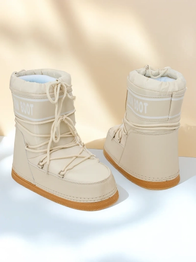 Royalfashion Damen Schneestiefel mit Bündchen Soblesia