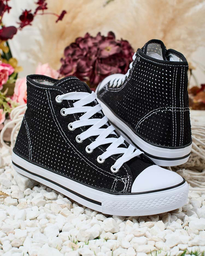 Royalfashion Damen Nimm durchbrochene Sneakers