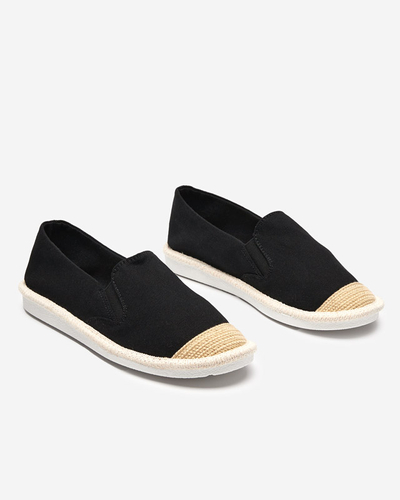 Schwarze Damen-Espadrilles Joll- Footwear