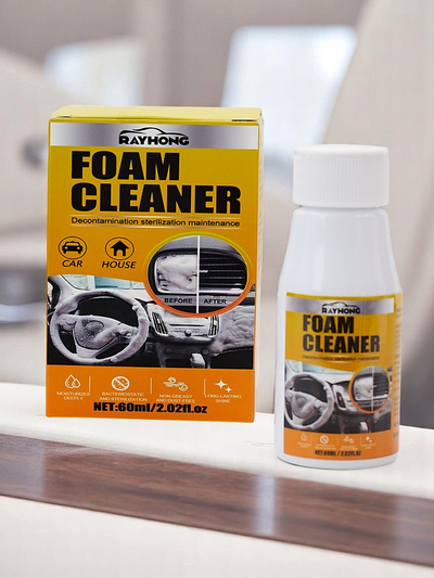 Reinigungszubereitung in Schaumform