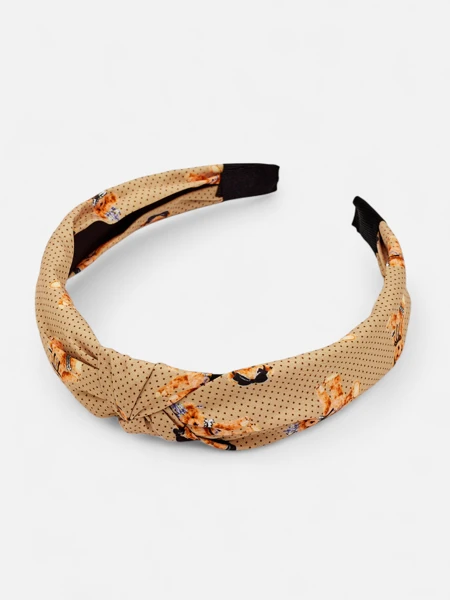 Royalfashion Haarband mit Flechtmuster, Punkten und Bären