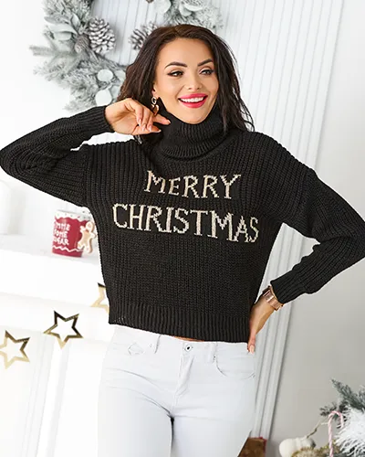Royalfashion Damen Weihnachtspullover