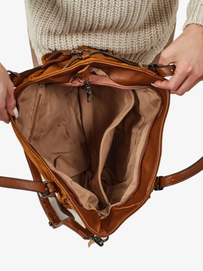 Damen Shopper Handtasche Daville aus Öko-Wildleder