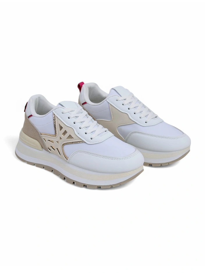 Royalfashion Damen-Sneaker mit Glitzer Senues