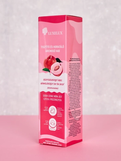 Luxelux Reinigende Feuchtigkeitsspendende Gesichtscreme Pfirsich 150 ml
