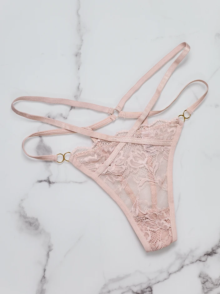 Royalfashion Damen Tanga mit Spitze