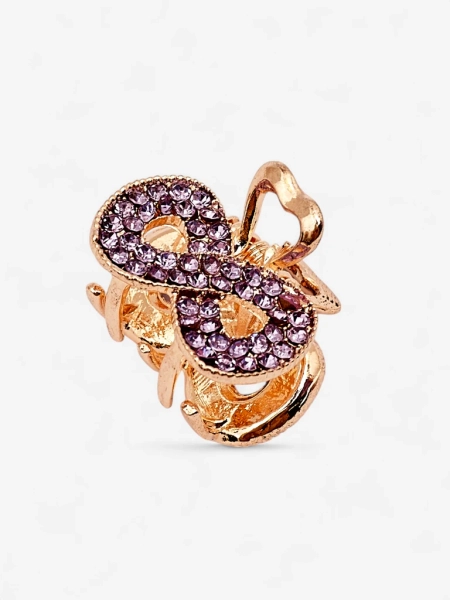 Royalfashion Haarspange mit Zirkonia TwinkleGrip