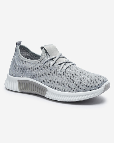 Graue Sportschuhe für Damen aus Stoff Vobbu- Footwear