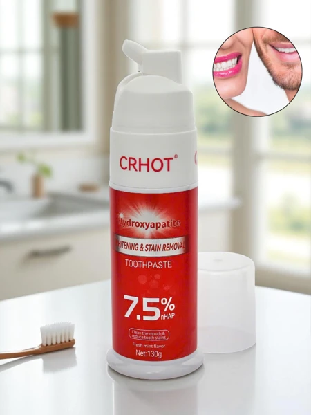 Zahnaufhellende und fleckenentfernende Zahnpasta