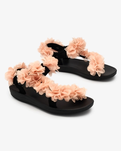 Royalfashion Powder Damen Sandalen mit Blumen Alferroy