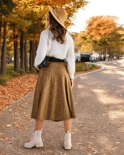 Royalfashion Damen-Midirock