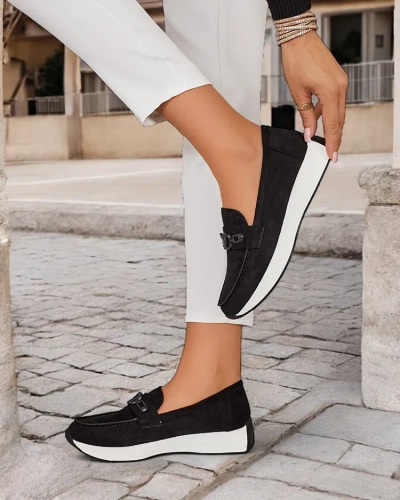 Royalfashion Elegante Damen Mokassins Zoli