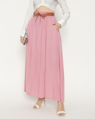 Темно-рожева жіноча спідниця