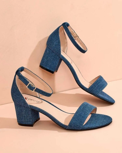Royalfashion Damen Post Solefos Sandalen