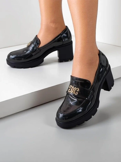 Royalfashion Damen-High Heels Mokassins Blascos